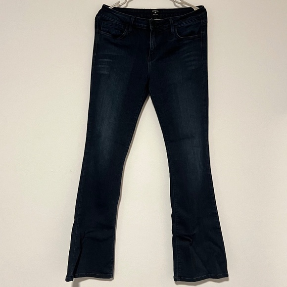 BOOTCUT DARK WASH JEANS - Picture 1 of 4